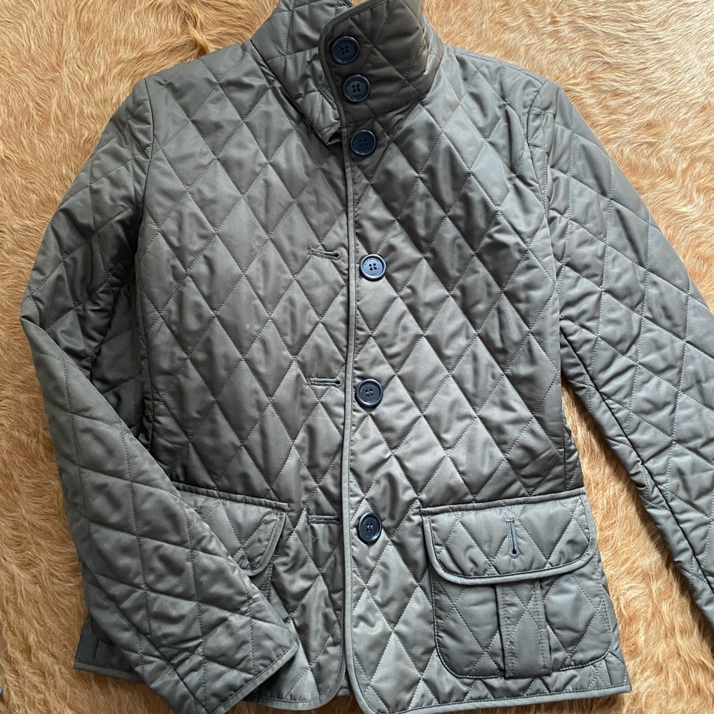 Burberry quilter jacket XS